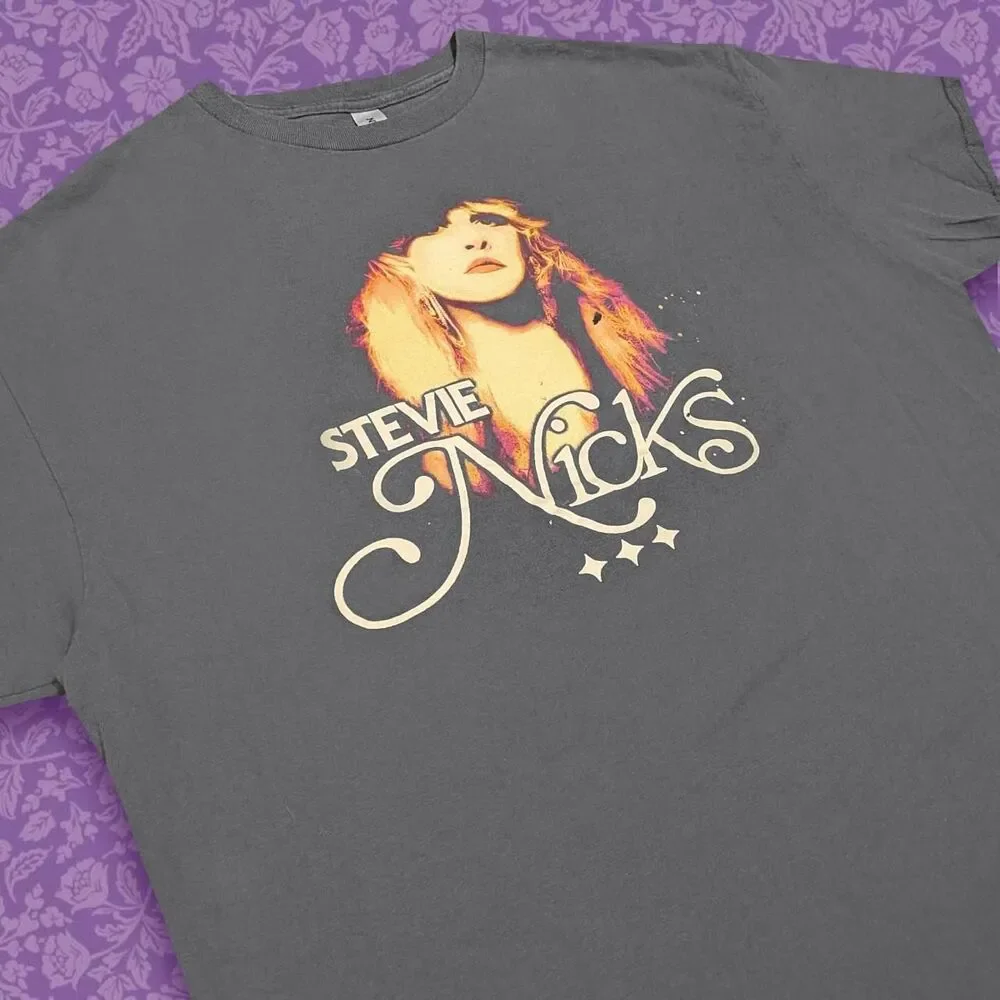Stevie Nicks Grey 2023 Tour Graphic T-Shirt | Size XL - Picture 2 of 6